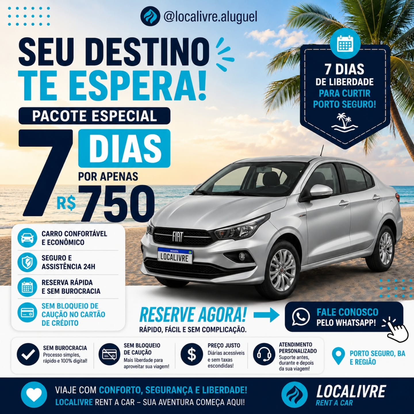 🚗 Oferta imperdível!

Aproveite 7 dias por apenas R$ 750 e c